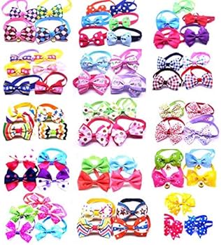 専用ページ【ふんわり春風リボン】トリミングチョーカー10本×9セット Amazon | ペットトリミングリボン チョーカー アソート 100個 犬用 猫